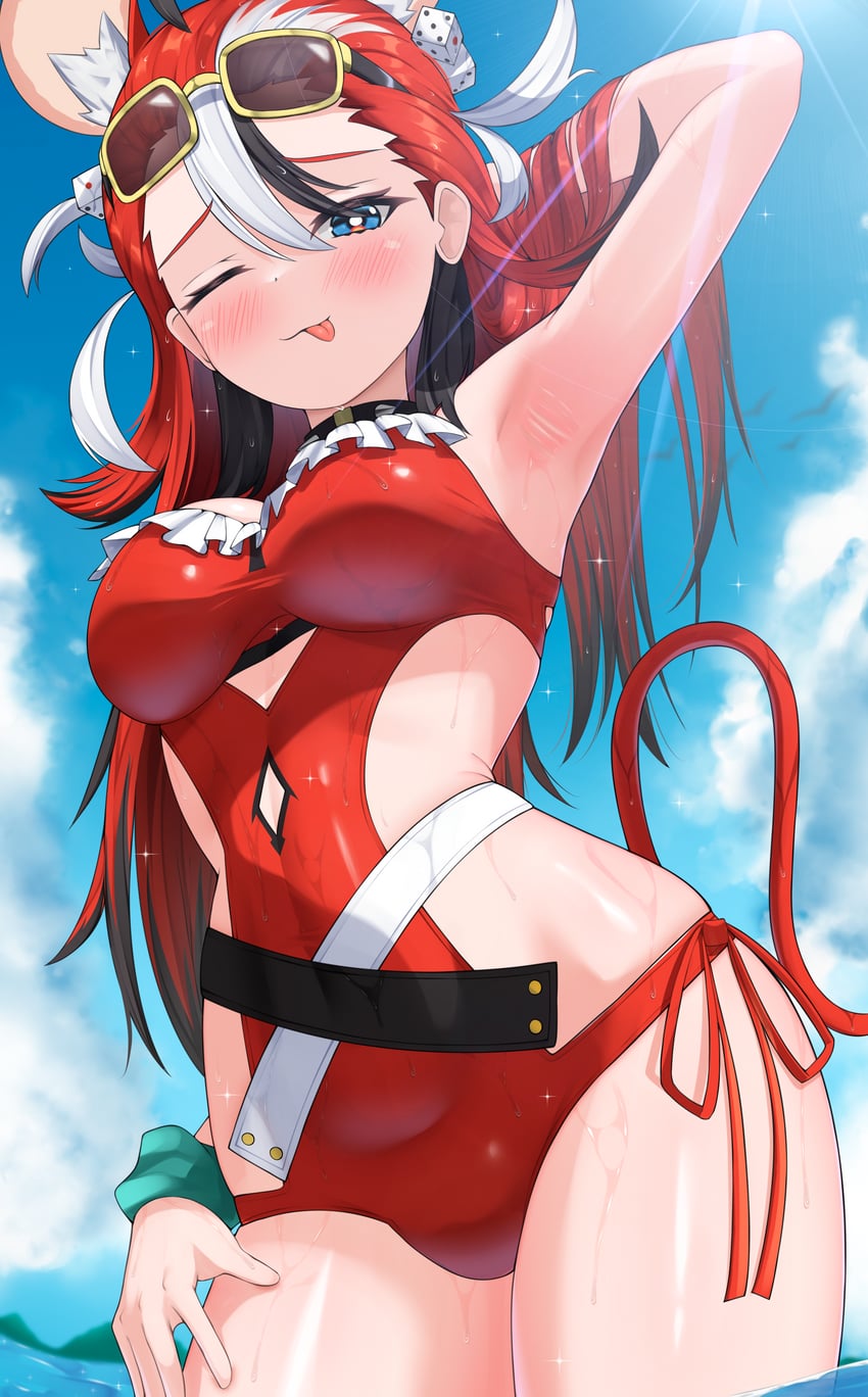 hakos baelz (hololive and 1 more) drawn by nobarts