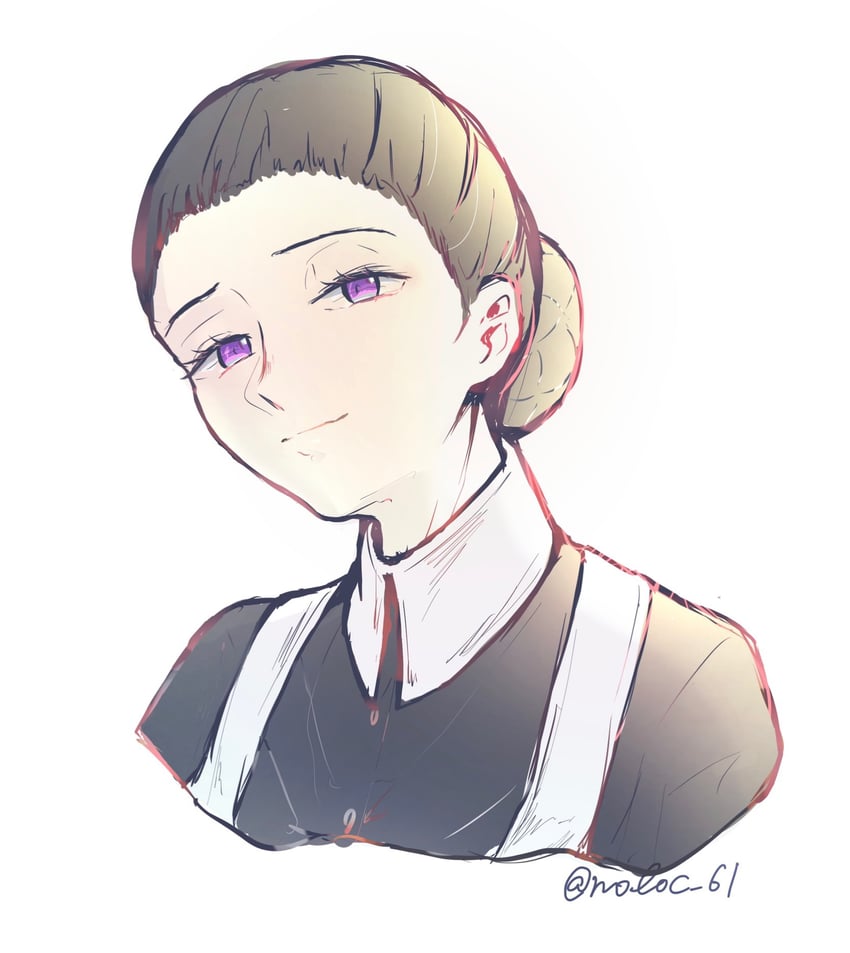 isabella (yakusoku no neverland) drawn by gara4m