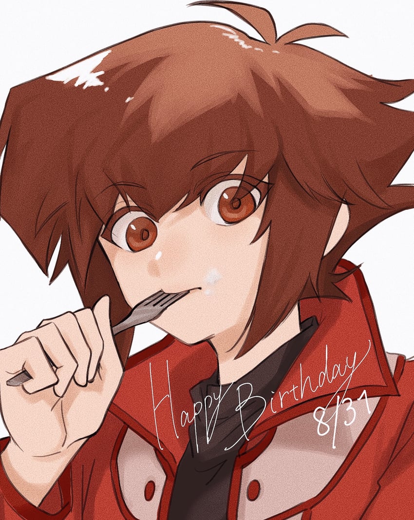 yuki judai (yu-gi-oh! and 1 more) drawn by myks1025