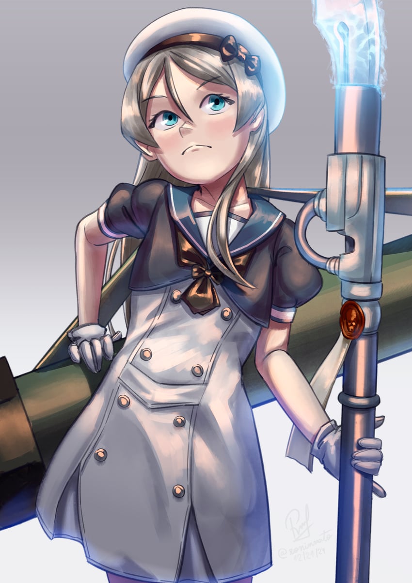 javelin (kantai collection and 1 more) drawn by ron_(pixiv83091338)