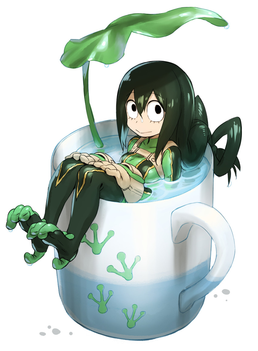 asui tsuyu (boku no hero academia) drawn by murakami_hisashi
