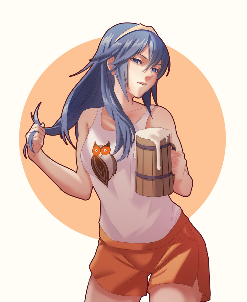 lucina (fire emblem and 2 more) drawn by pomelomelon
