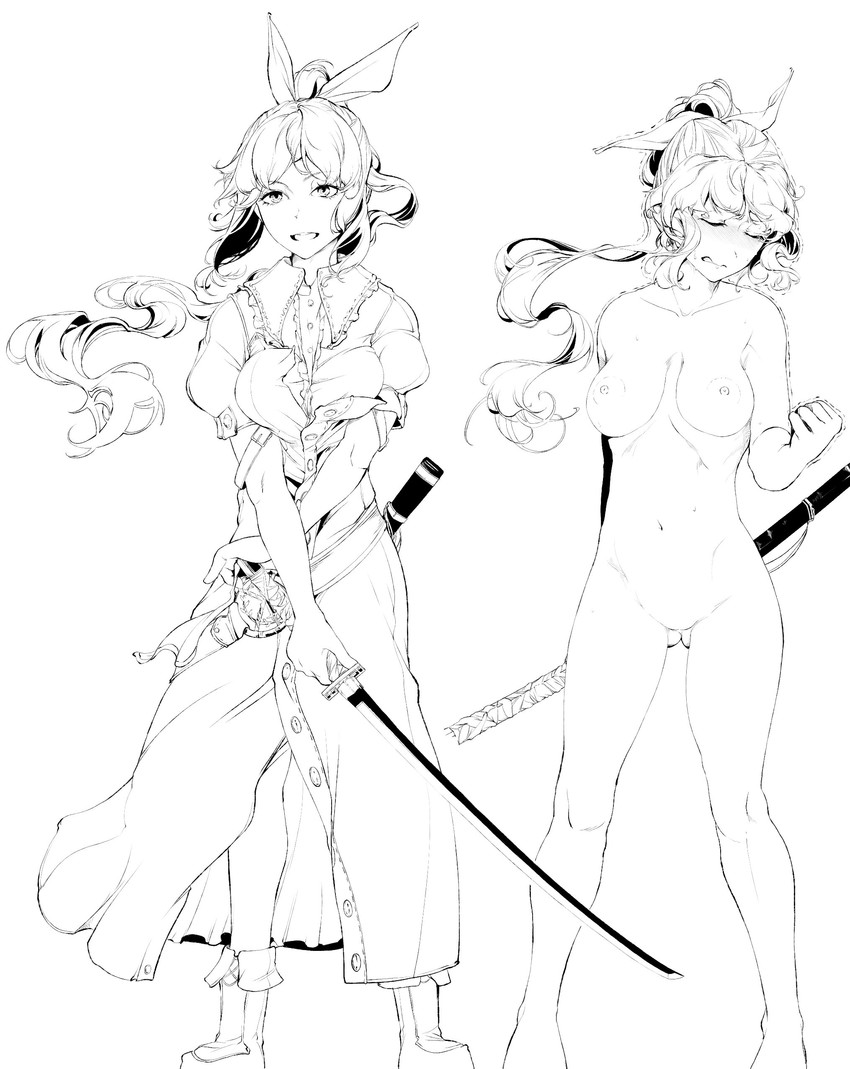 watatsuki no yorihime (touhou) drawn by hi_you_(flying_bear)