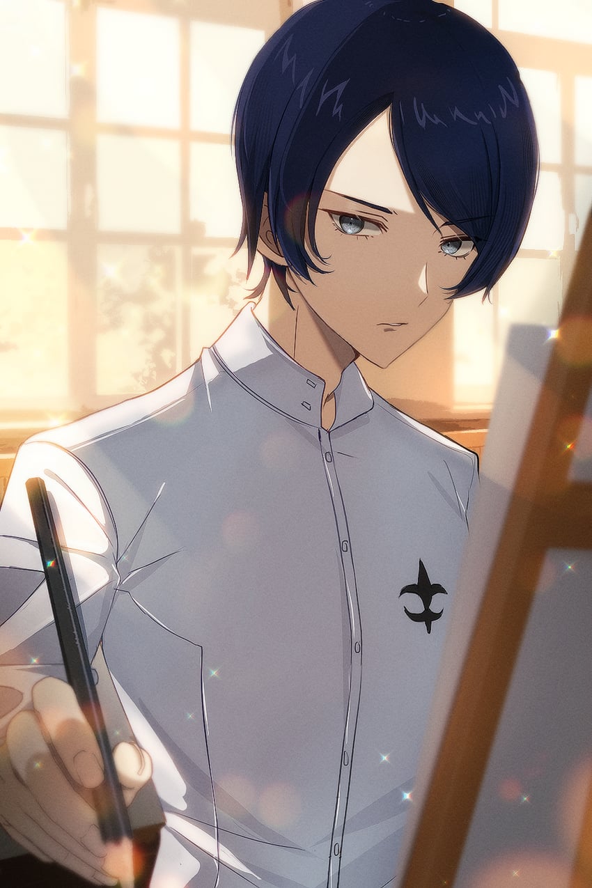 kitagawa yuusuke (persona and 1 more) drawn by zer00han