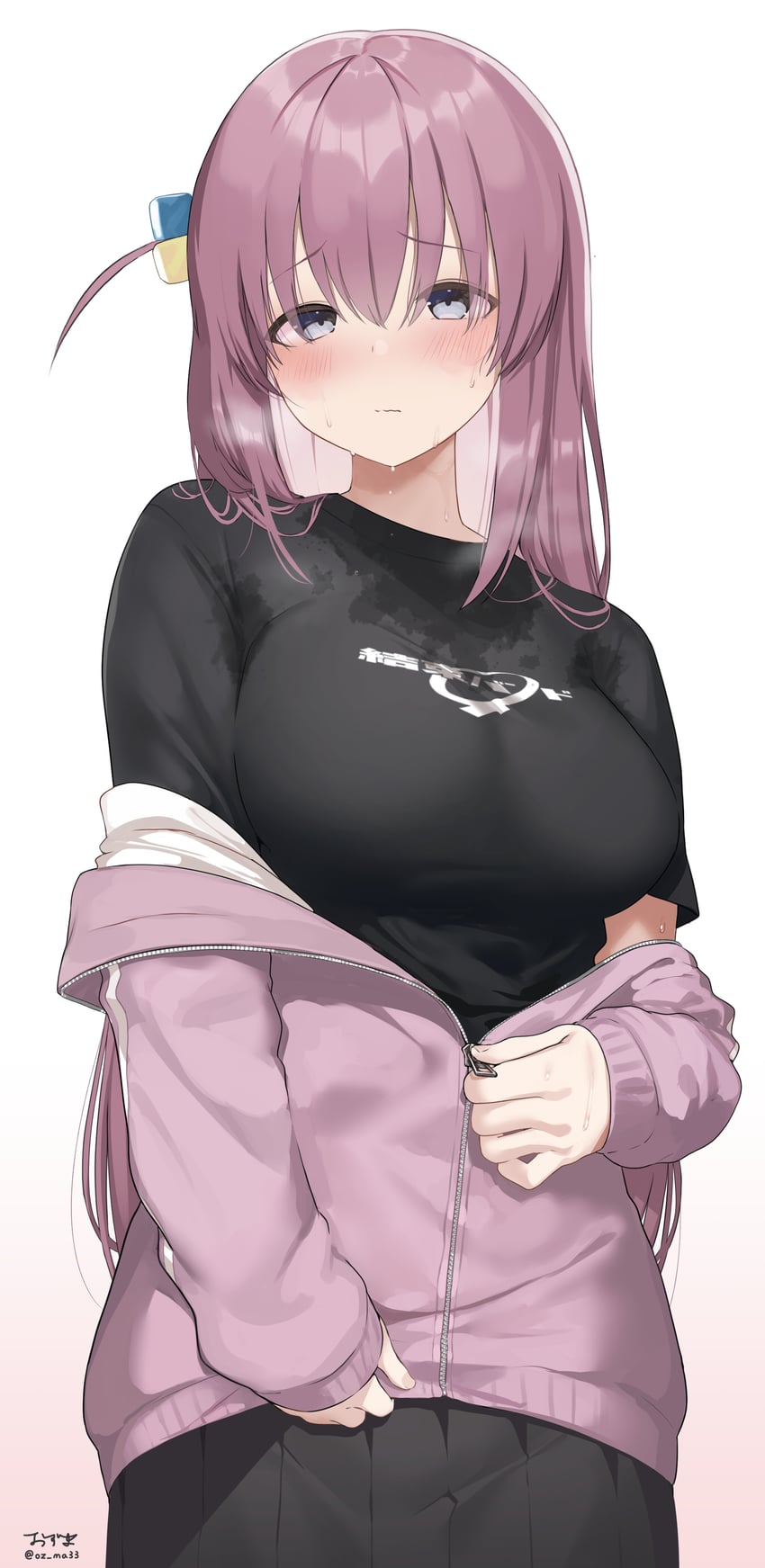 gotoh hitori (bocchi the rock!) drawn by oz_ma33