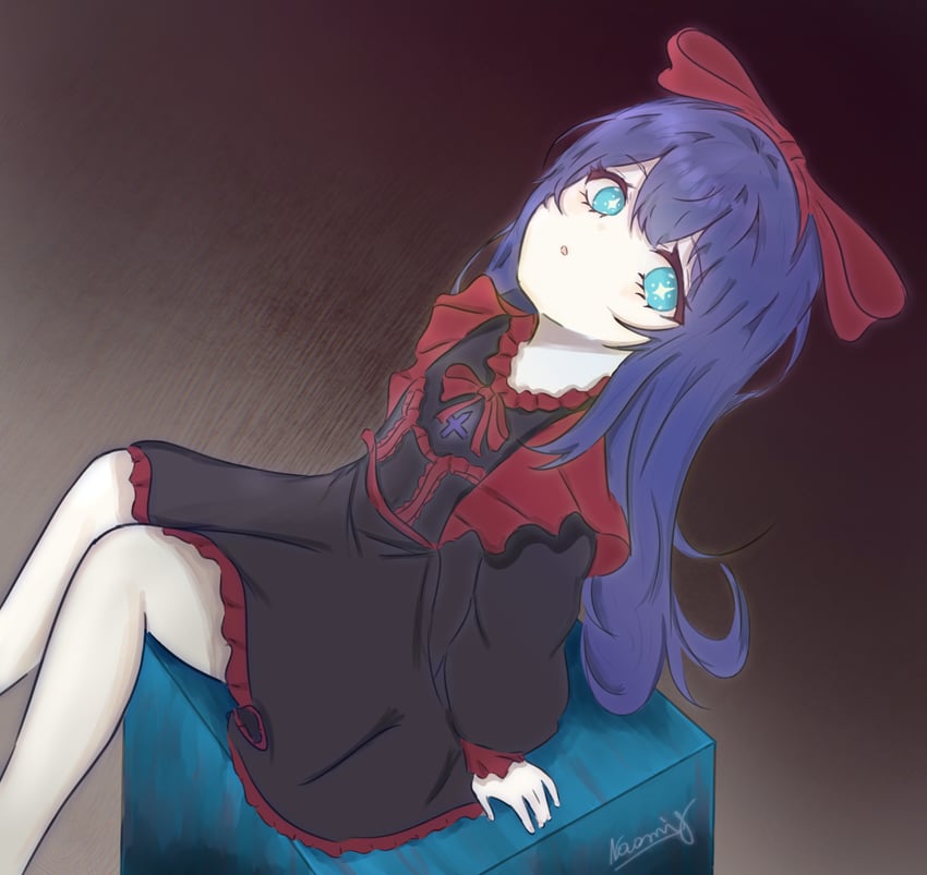 mabel (black souls and 1 more) drawn by naomish