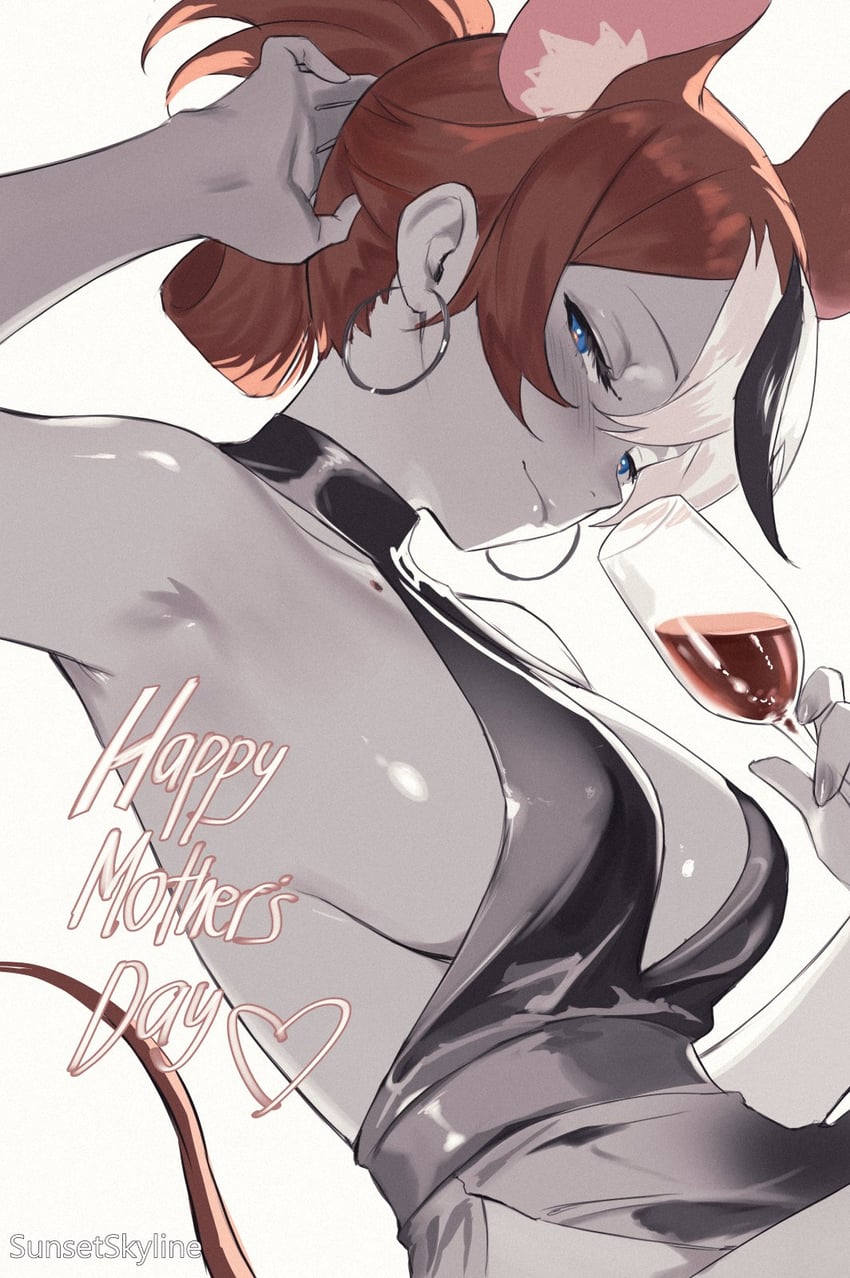 mama rat (hololive and 1 more) drawn by sunsetskyline