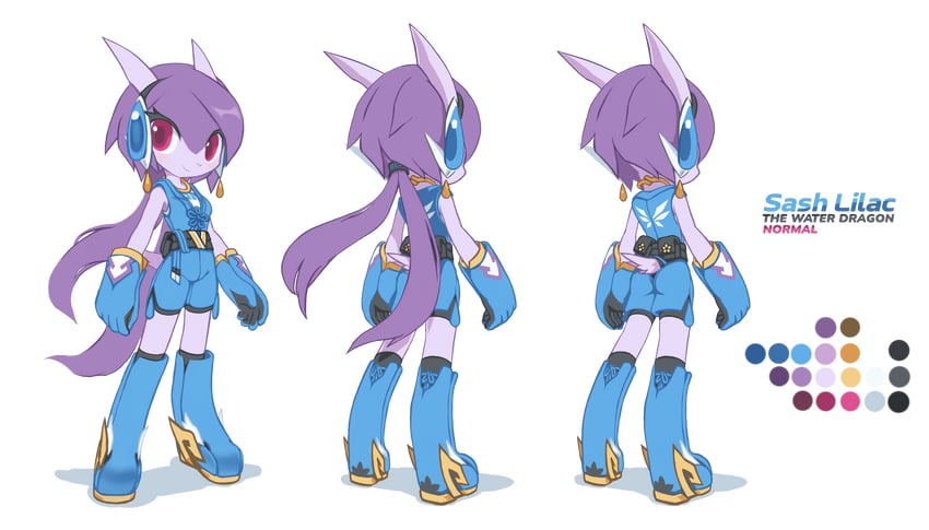 sash lilac (freedom planet and 1 more) drawn by tyson_tan