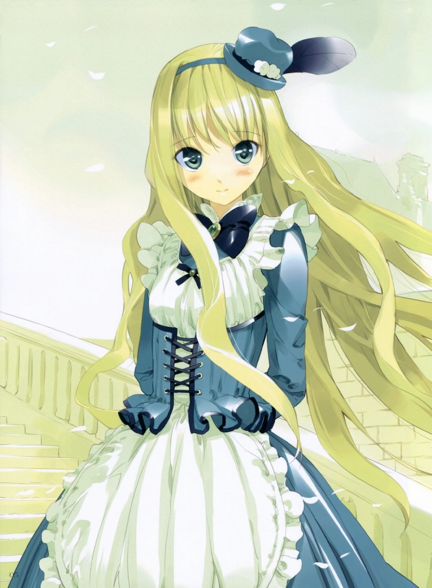 alice (alice's adventures in wonderland) drawn by ueda_ryou