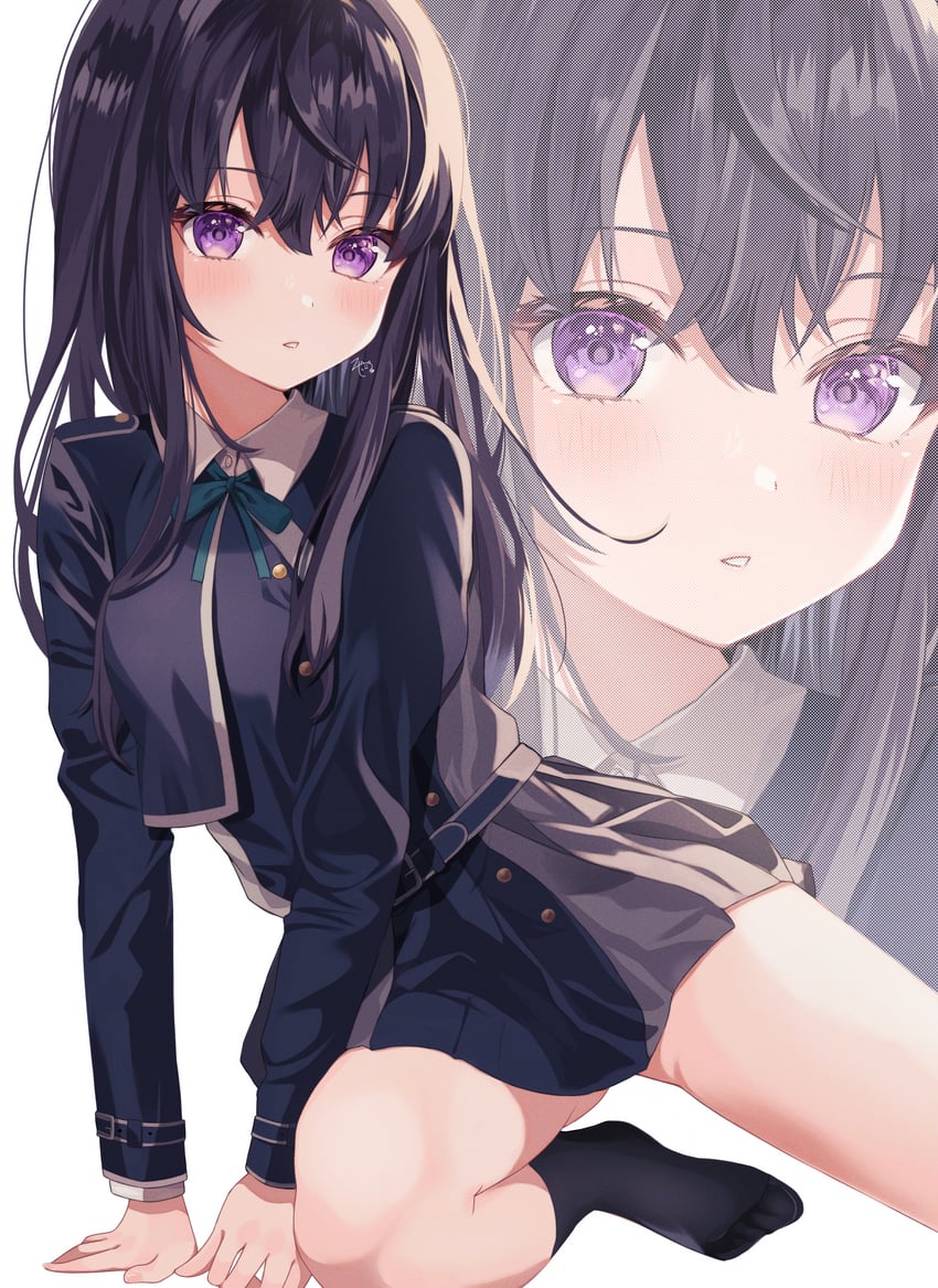 inoue takina (lycoris recoil) drawn by rojineco_nene