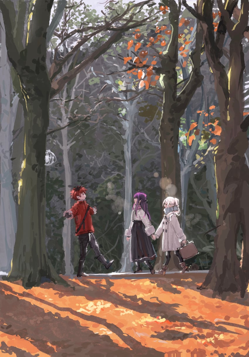frieren, fern, and stark (sousou no frieren) drawn by ailisimeiyoumeng