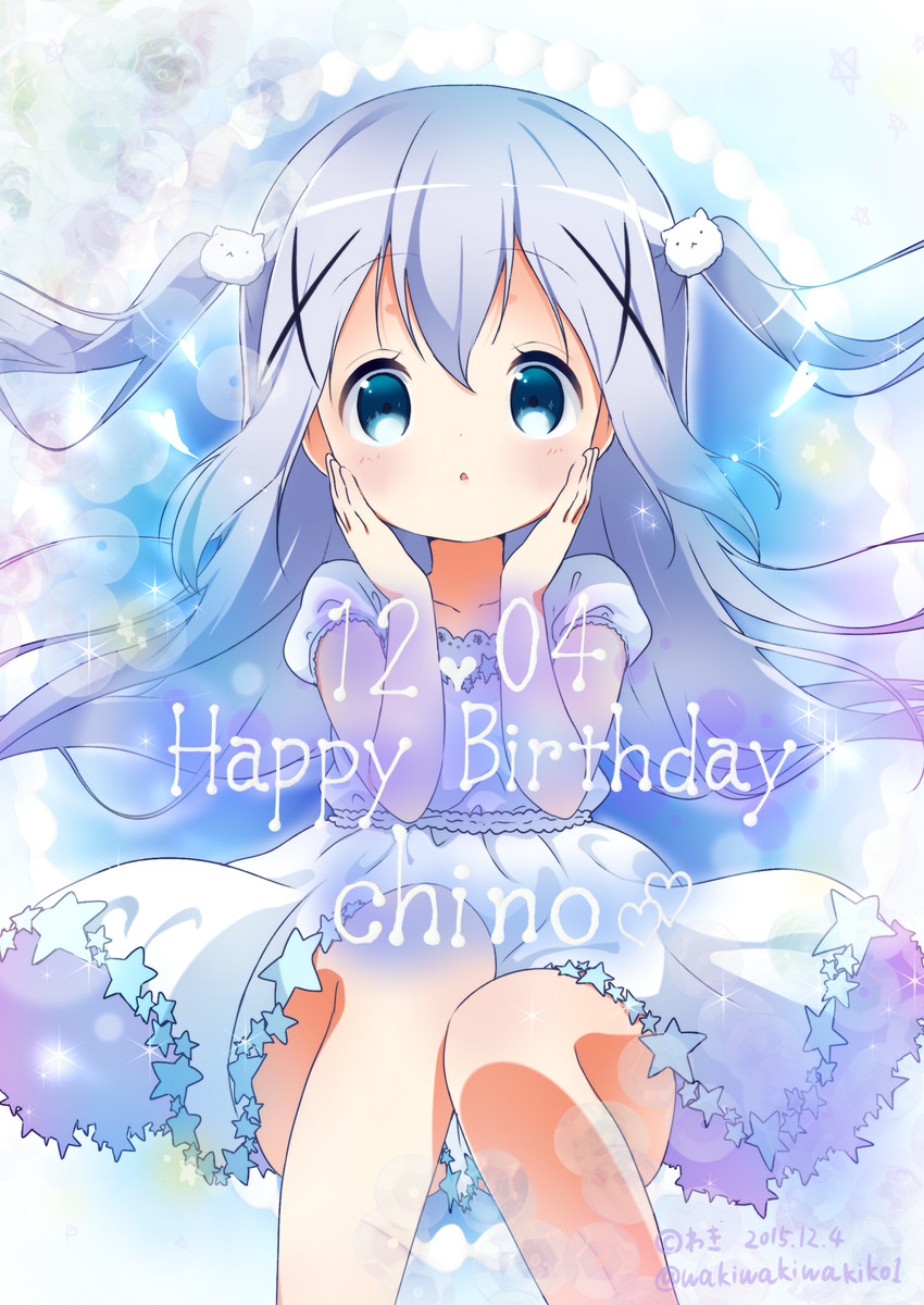 kafuu chino and tippy (gochuumon wa usagi desu ka?) drawn by neki_(wakiko)