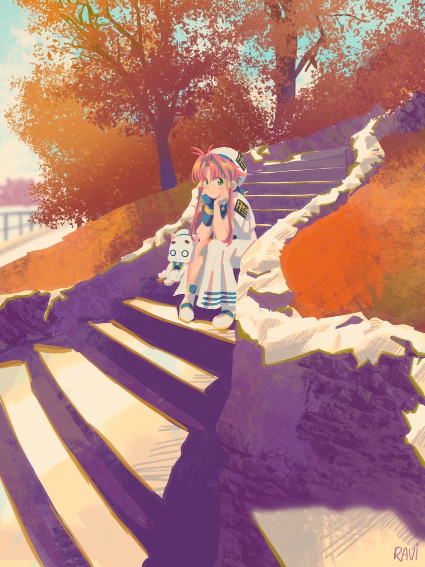 mizunashi akari and aria pokoteng (aria) drawn by ravi-617