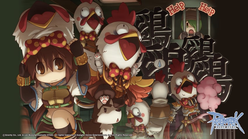 mage, hunter, genetic, rune knight, summoner, and 3 more (ragnarok online) drawn by yuichirou