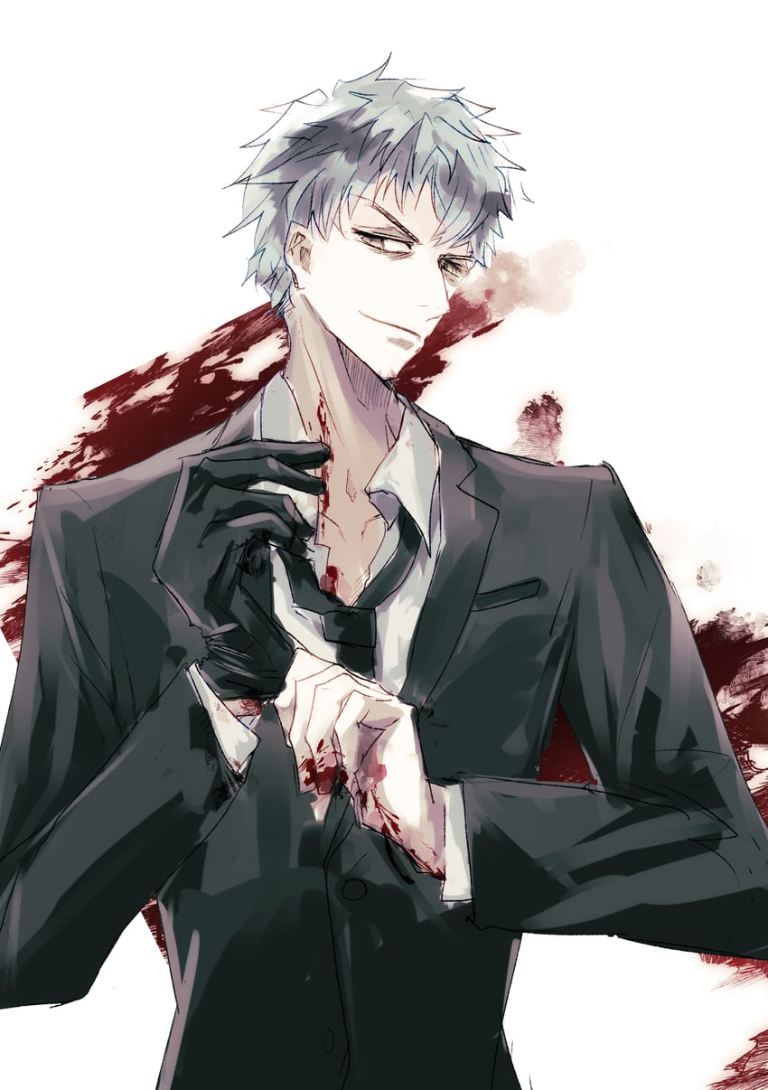 saitou hajime (fate and 1 more) drawn by umikame