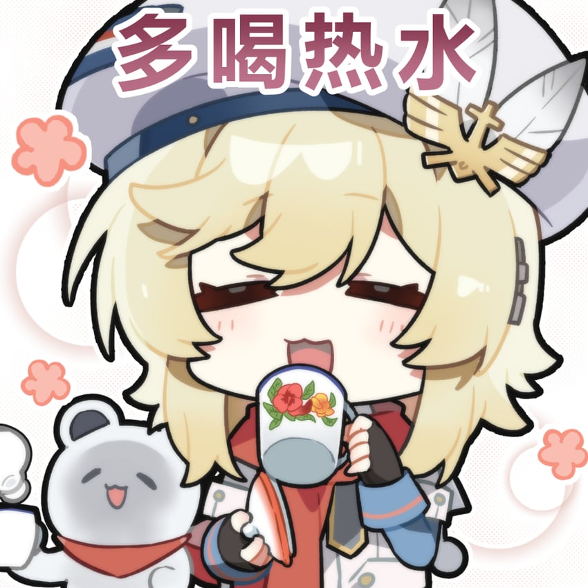 nagant revolver and nagant (girls' frontline and 1 more)
