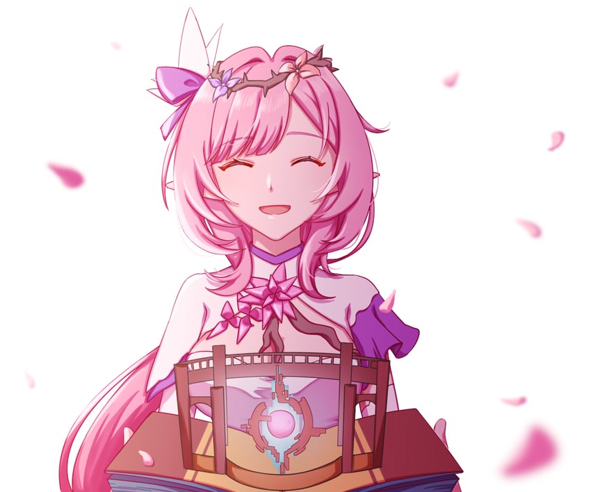 elysia (honkai and 1 more) drawn by usagi_(1024739301)