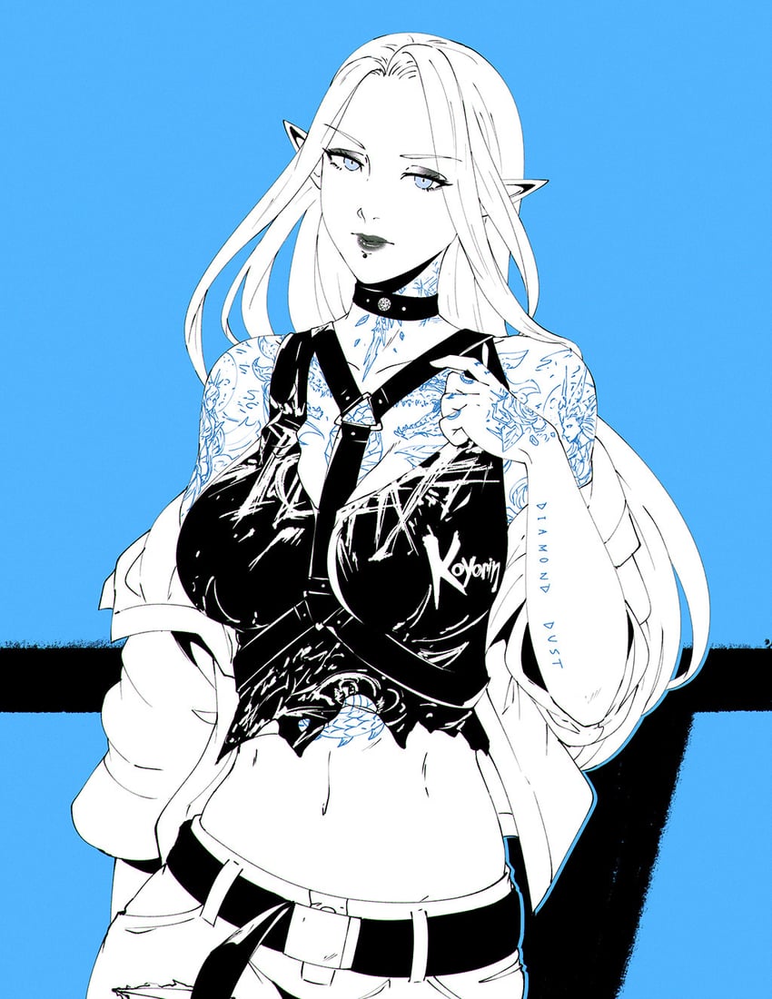 ysayle dangoulain (final fantasy and 1 more) drawn by koyorin
