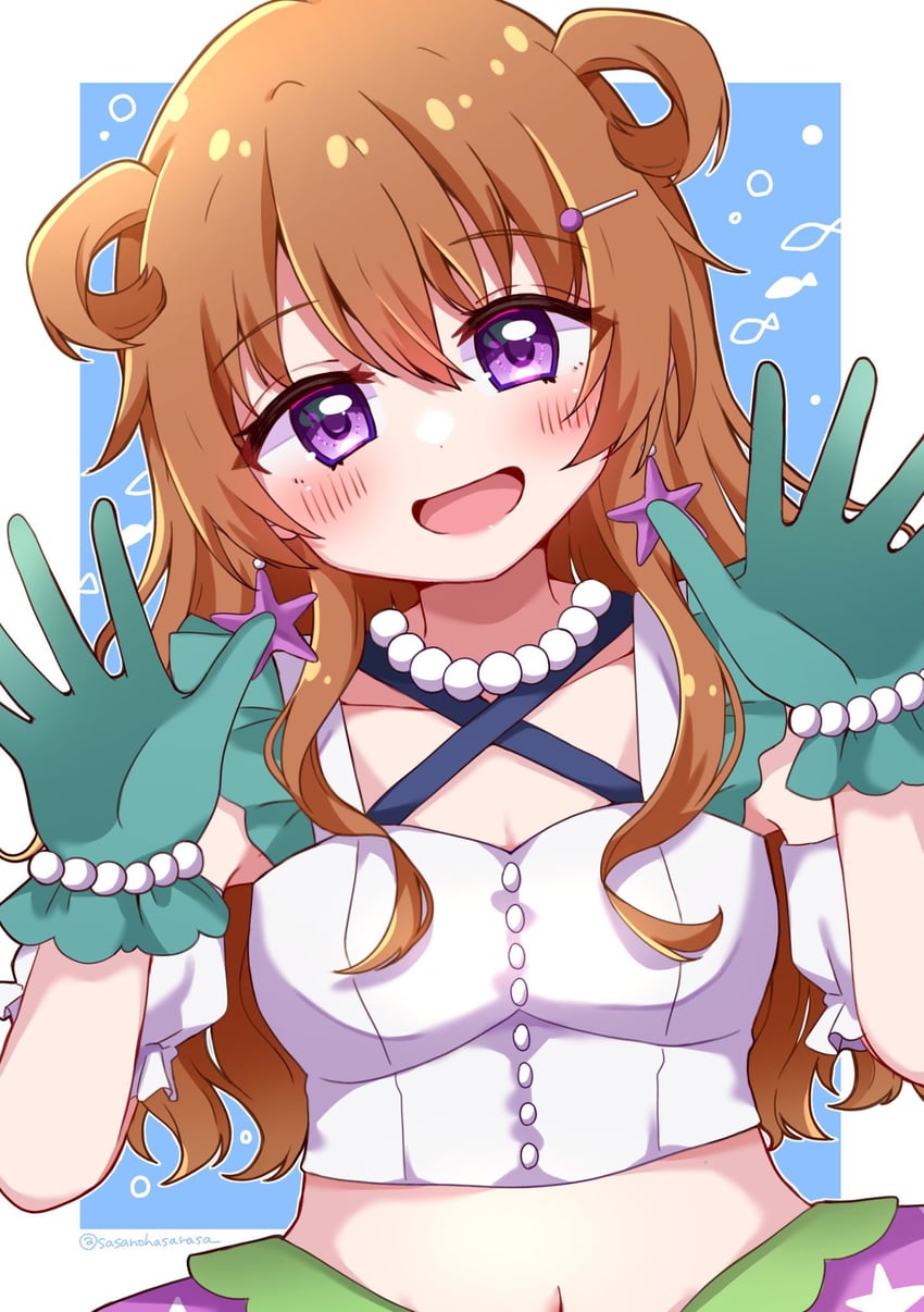 konoe kanata (love live! and 2 more) drawn by sasakura_sakura