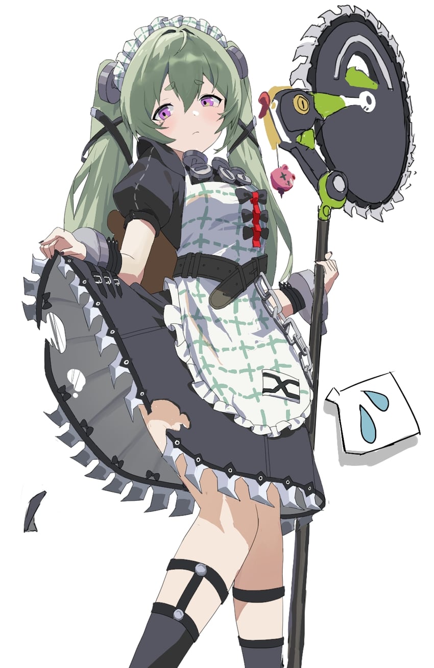 corin wickes (zenless zone zero) drawn by pogua_haka