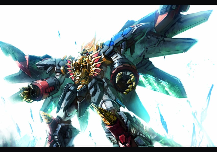 genesic gaogaigar (yuusha series and 2 more) drawn by ra_(pixiv120326)