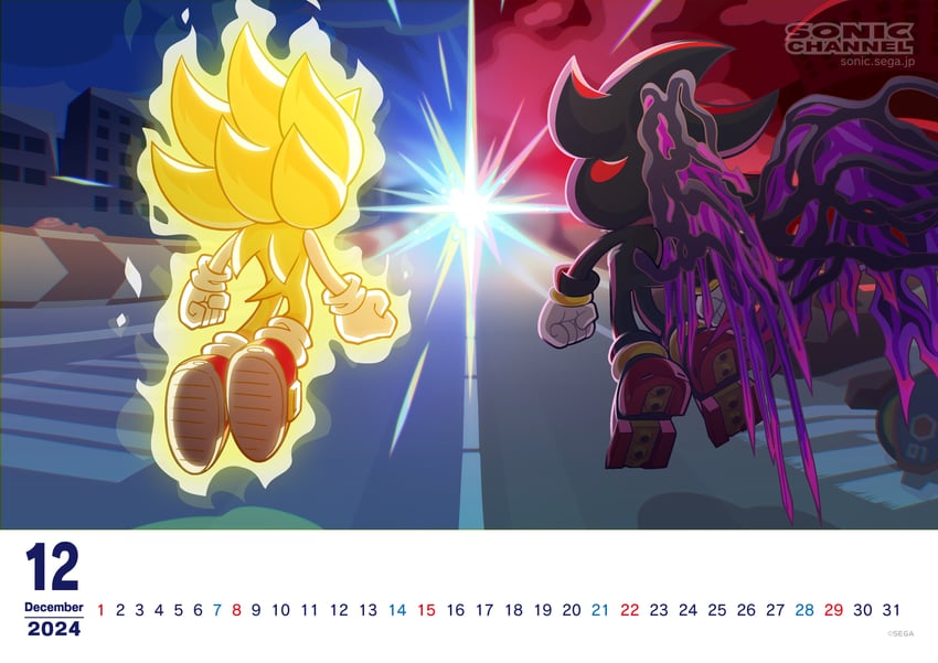 sonic the hedgehog, shadow the hedgehog, and super sonic (sonic and 3 more) drawn by hayane_tomoko