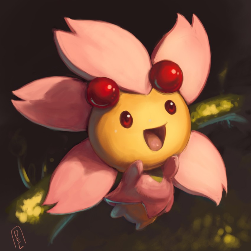 cherrim (pokemon) drawn by delano-laramie