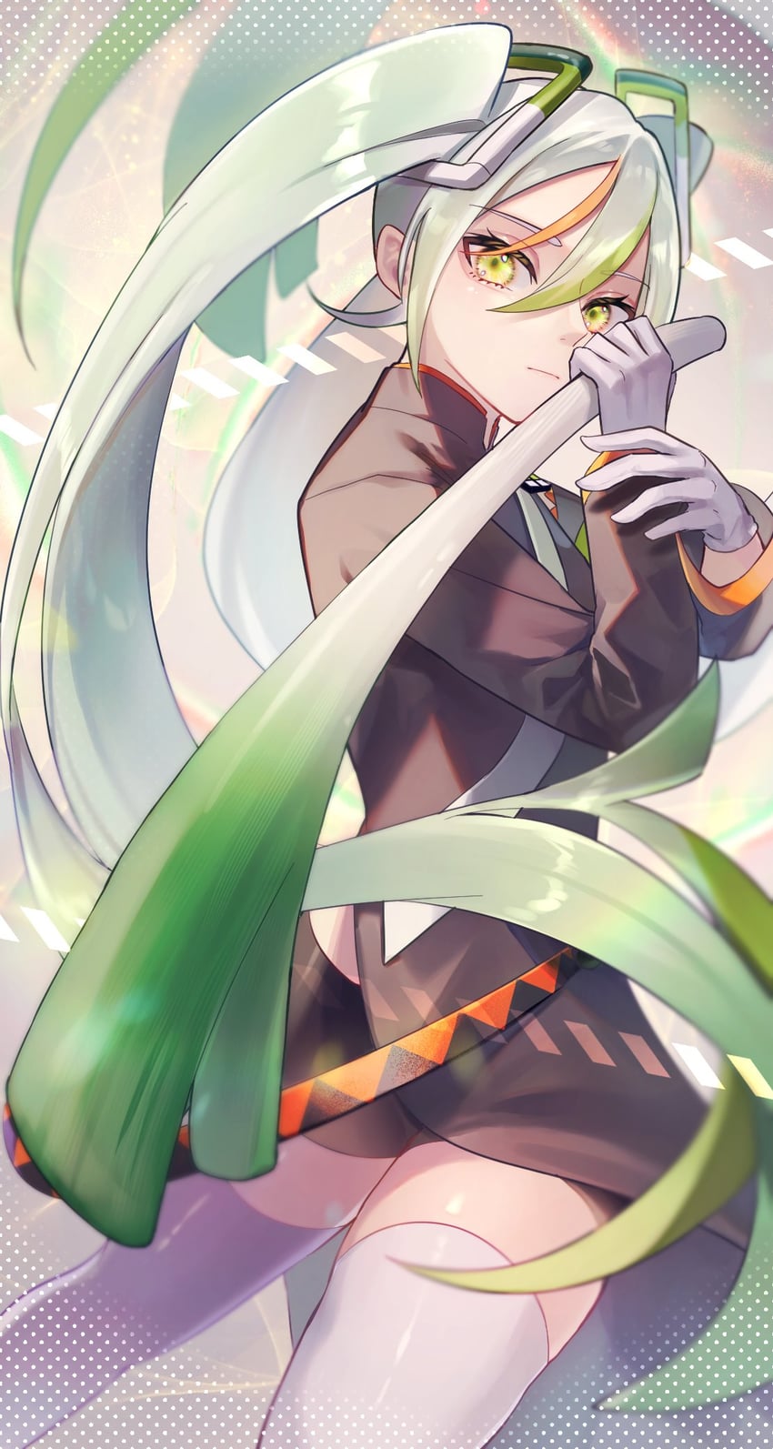 hatsune miku and fighting miku (pokemon and 2 more) drawn by mipi