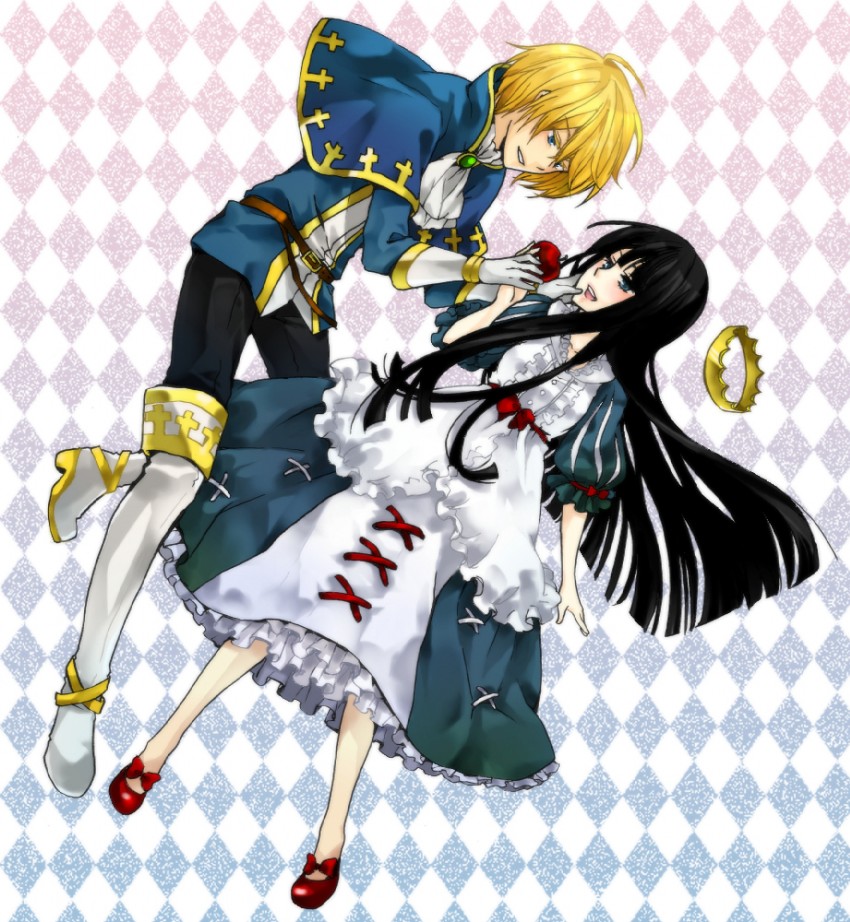 schneewittchen and tettere (sound horizon and 1 more) drawn by tenni_noboru