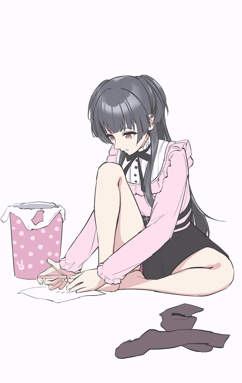 mayuzumi fuyuko (idolmaster and 1 more) drawn by tera2001