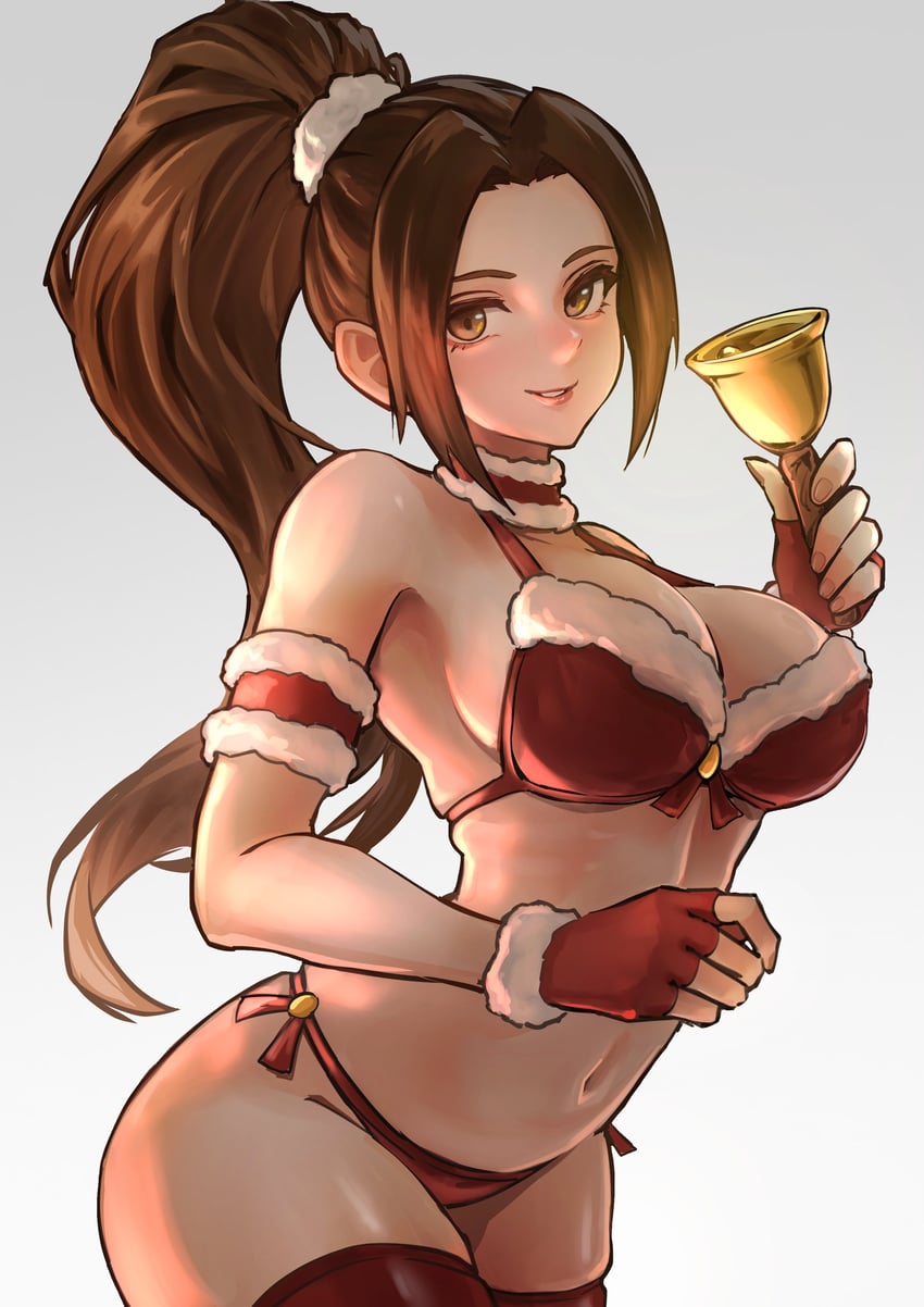 shiranui mai (the king of fighters) drawn by ap_cammy