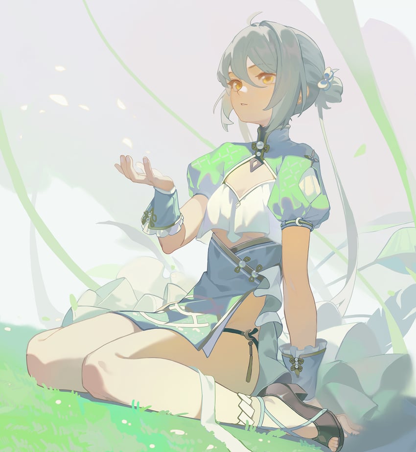acacia and acacia - kaguya (snowbreak: containment zone) drawn by yoyogur