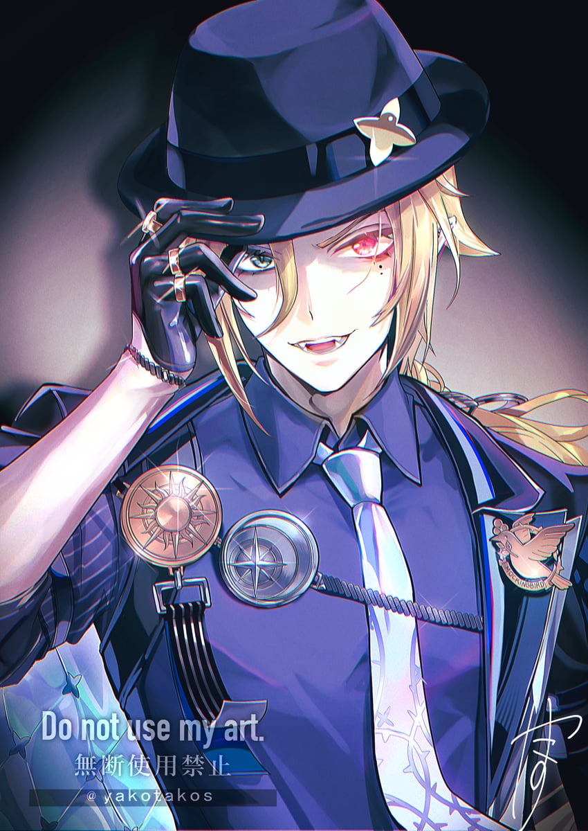 hugo vlad (zenless zone zero) drawn by aratakosu_(tako's)