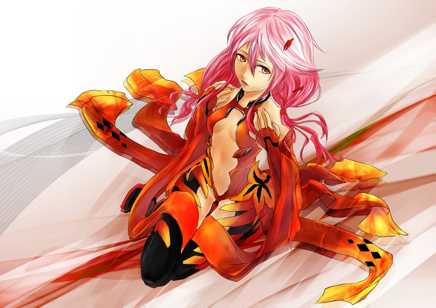 yuzuriha inori (guilty crown) drawn by miki_(horop)