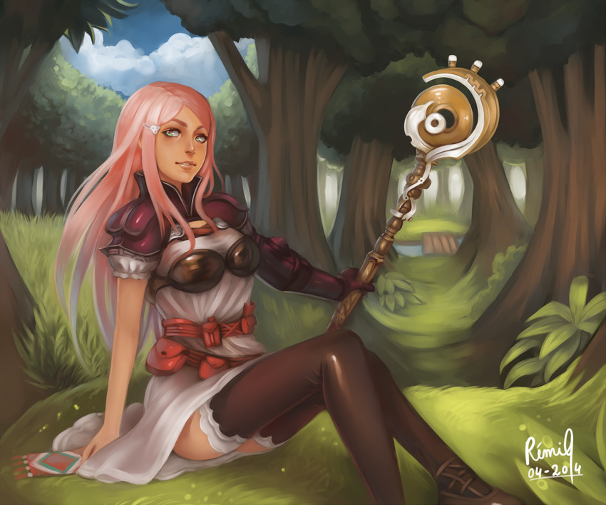 ritz malheur (final fantasy and 1 more) drawn by acetea_remi