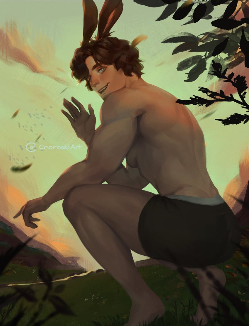 warrior of light (final fantasy and 1 more) drawn by choroskiart
