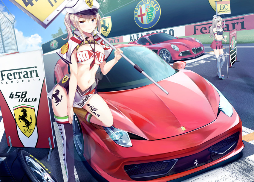 graf zeppelin and pola (kantai collection and 1 more) drawn by gedou_(shigure_seishin)
