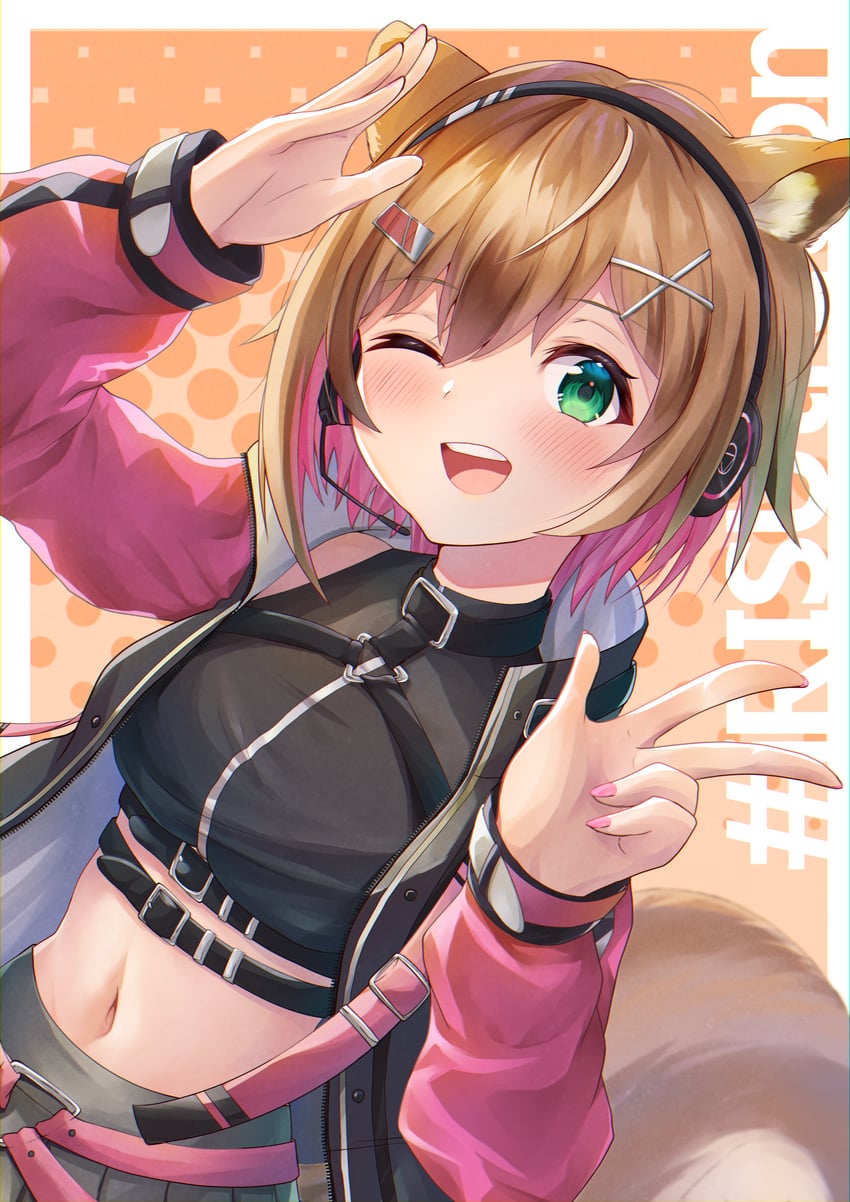 ayunda risu (hololive and 1 more) drawn by kairono3jou