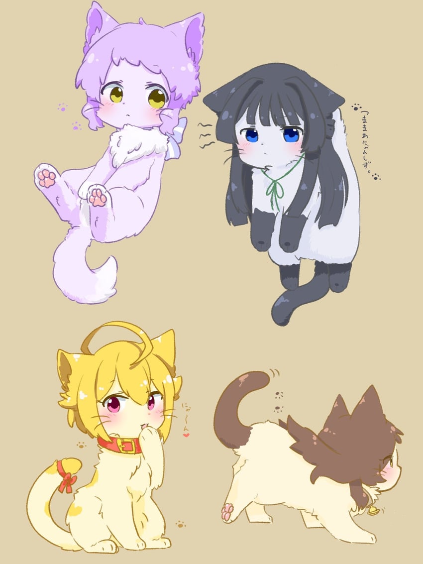 kitazawa shiho, makabe mizuki, mogami shizuka, and ibuki tsubasa (idolmaster and 1 more) drawn by hutaba