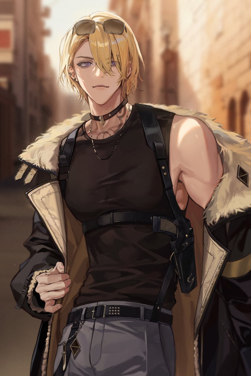 luca kaneshiro (nijisanji and 1 more) drawn by papa_(you_have_today)