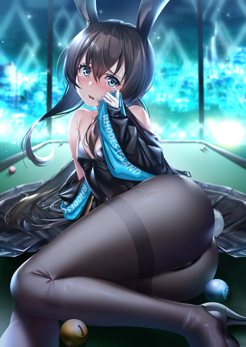 amiya (arknights) drawn by asane_ken