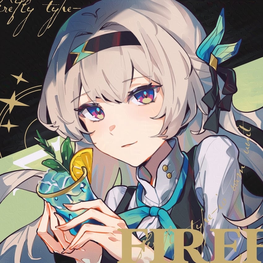 firefly (honkai and 1 more) drawn by luna_chai