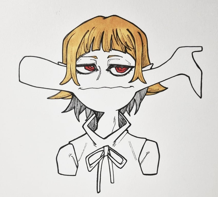 oshino shinobu (monogatari and 1 more) drawn by ism0801