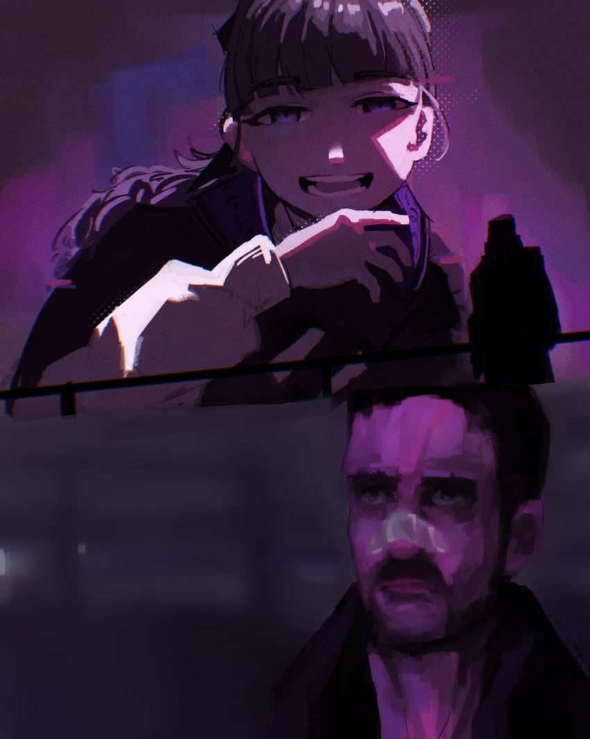 lapwing, k, and ryan gosling (vrchat and 2 more) drawn by that1drawer