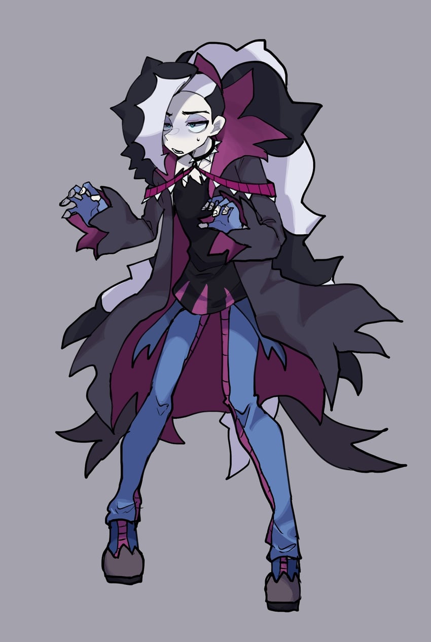 piers and hydreigon (pokemon and 1 more) drawn by shiba_dzuke