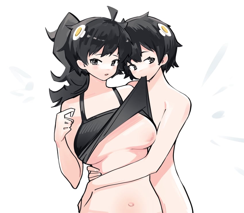araragi karen and araragi tsukihi (monogatari and 2 more) drawn by baisebandaoti1