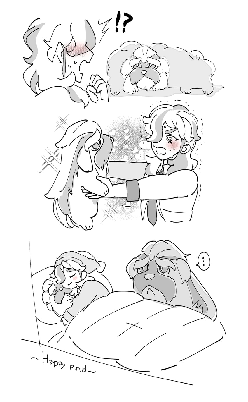 arven and mabosstiff (pokemon and 1 more) drawn by oysmrm