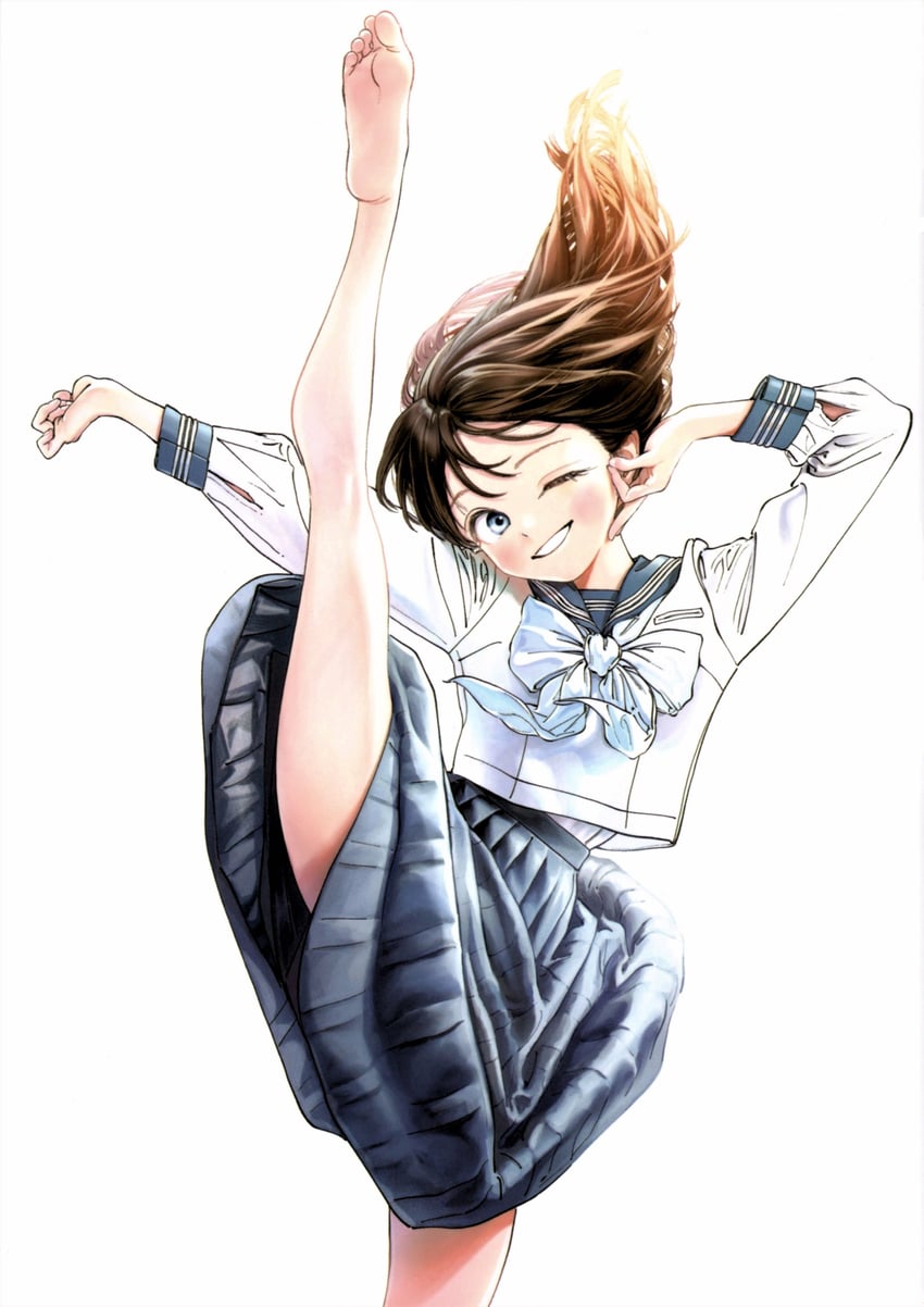 akebi komichi (akebi-chan no serafuku) drawn by hiro_(dismaless)