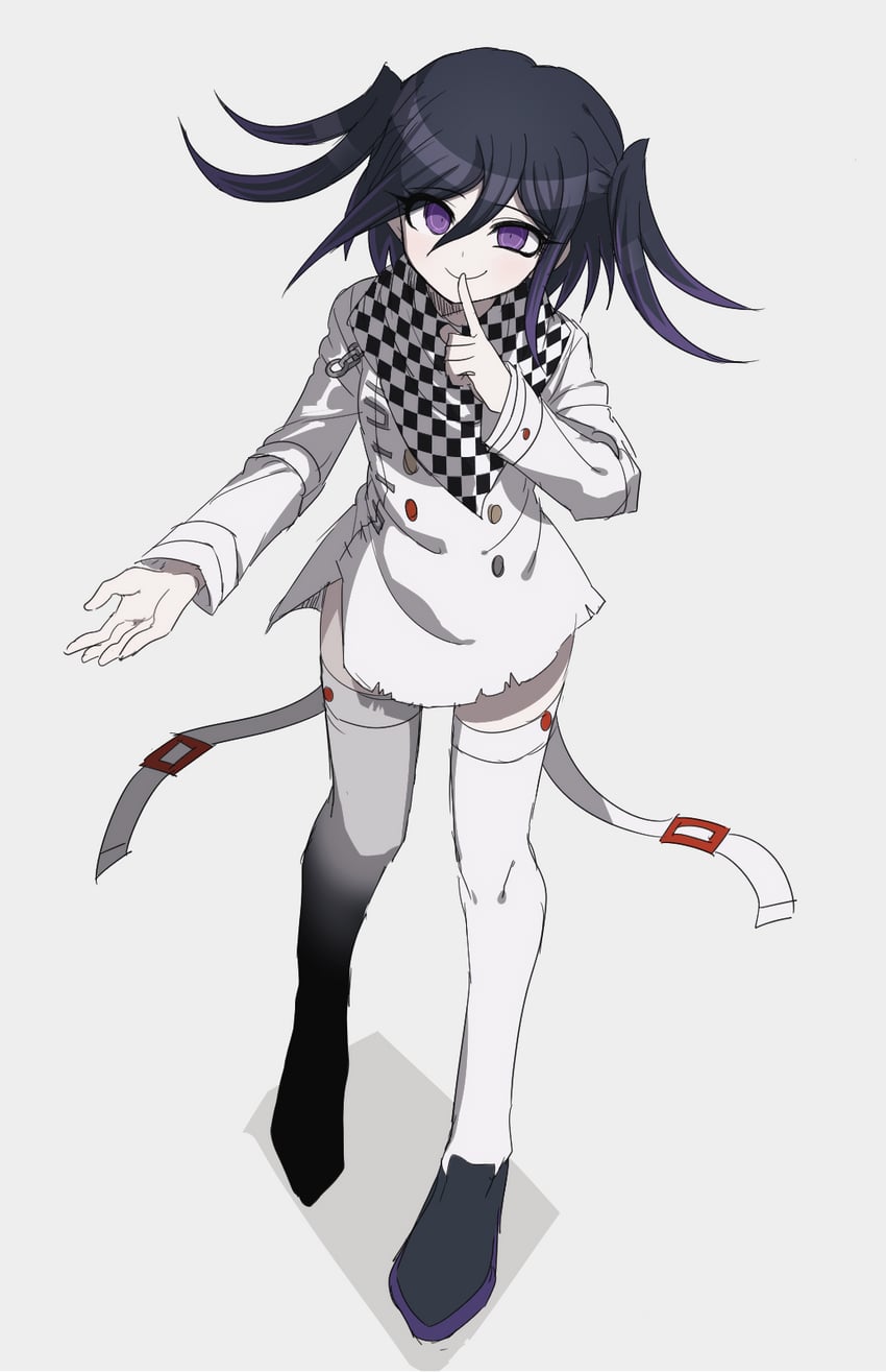 oma kokichi (danganronpa and 1 more) drawn by log_80000