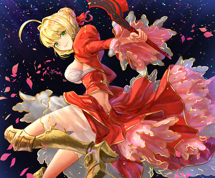 nero claudius (fate and 1 more) drawn by kankito